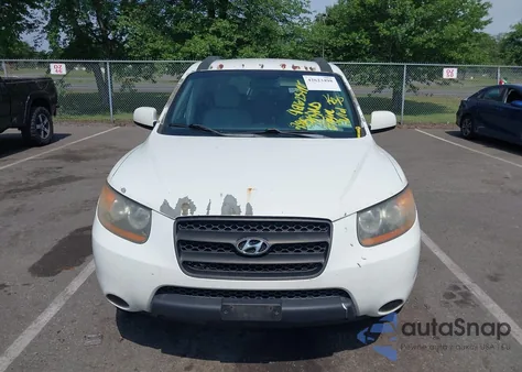 2008 Hyundai Santa Fe Gls z USA, uszkodzony, nr VIN 5NMSG13D18H142961